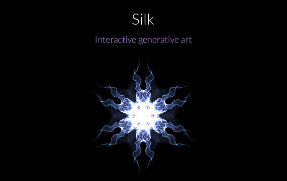 silk crear arte abstracto