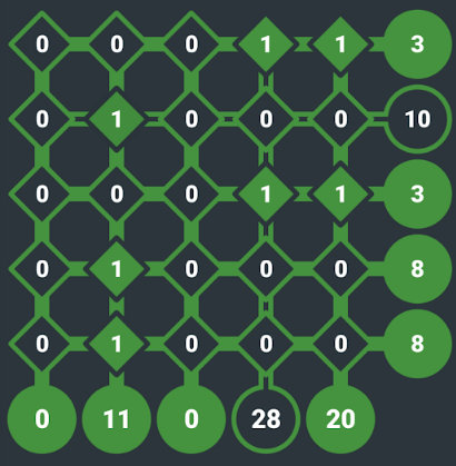 juegos matemáticos binary grid