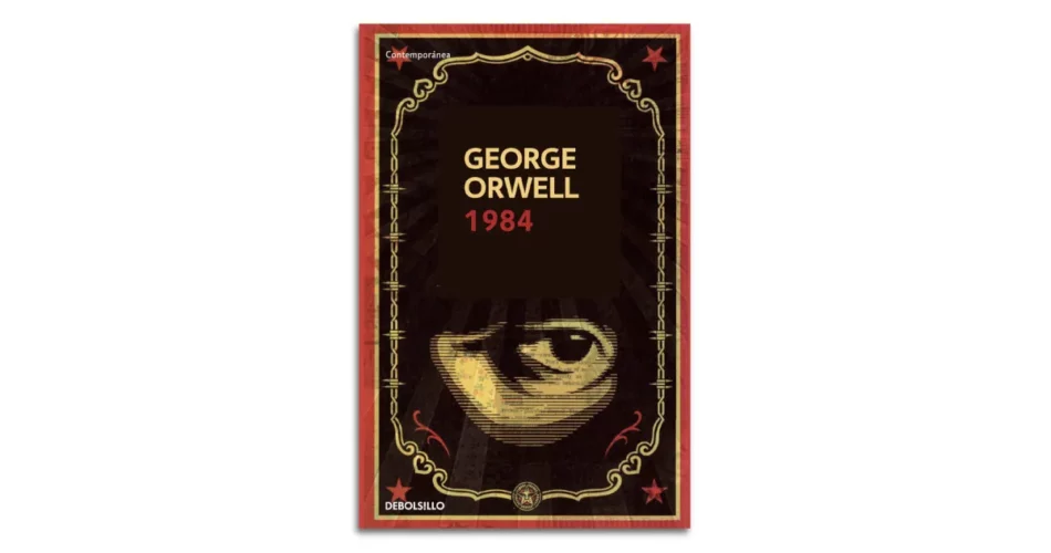 Poster vintage George Orwell 1984 - Peinture décorative murale pour salon, chambre à coucher - 30 x 45 cm Poster vintage George Orwell 1984 - Peinture décorative murale pour salon, chambre à coucher - 30 x 45 cm