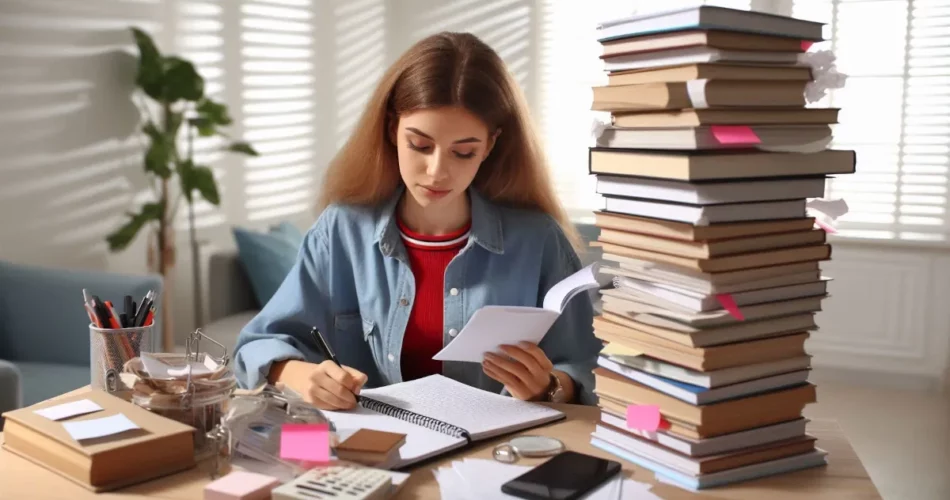 estudiar grandes volumenes de texto