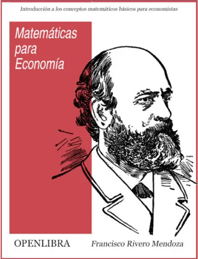 Matemáticas para economía Matemáticas para Economía