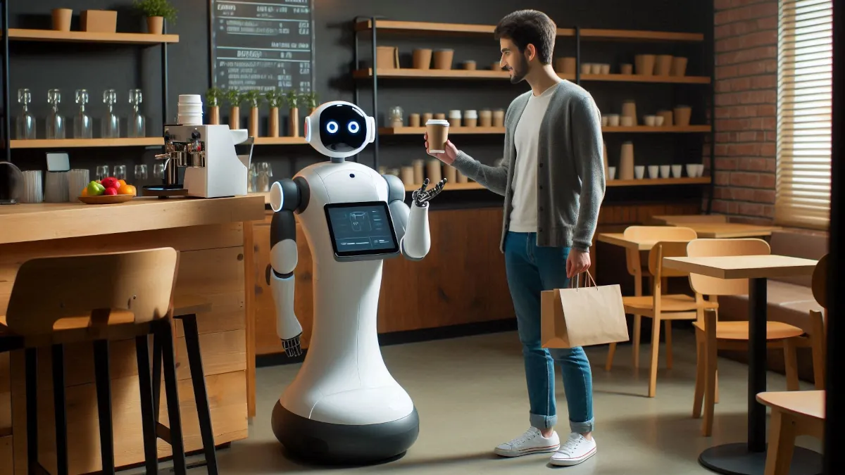 robots reemplazando a humanos