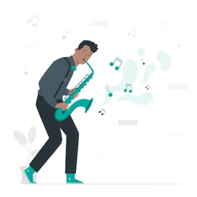 Música de Jazz y Café