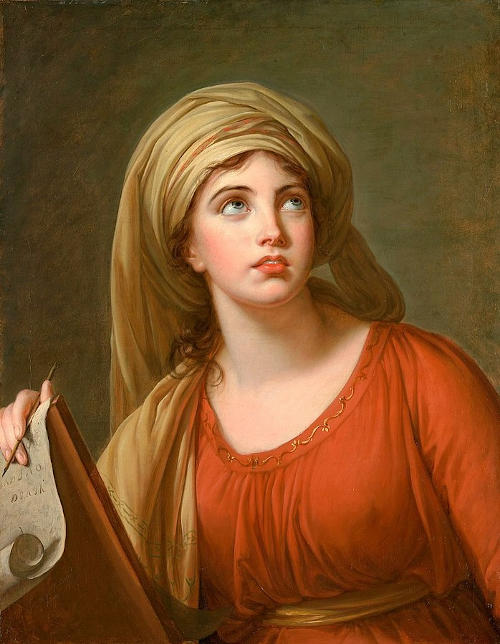 Emma Hamilton como Sibila de Cumas (1792)