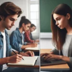 tomar apuntes a mano bolígrafo digital laptop computadora