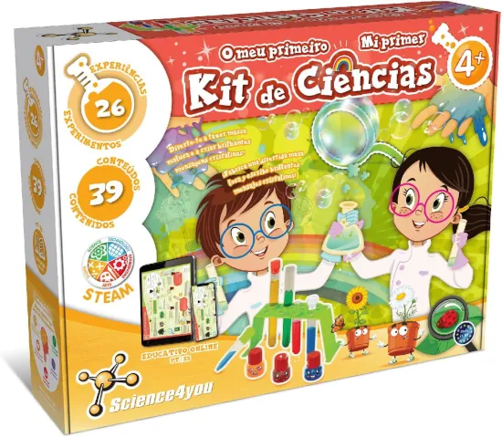 Mi Primer Kit de Ciencias de Science4you juegos de química