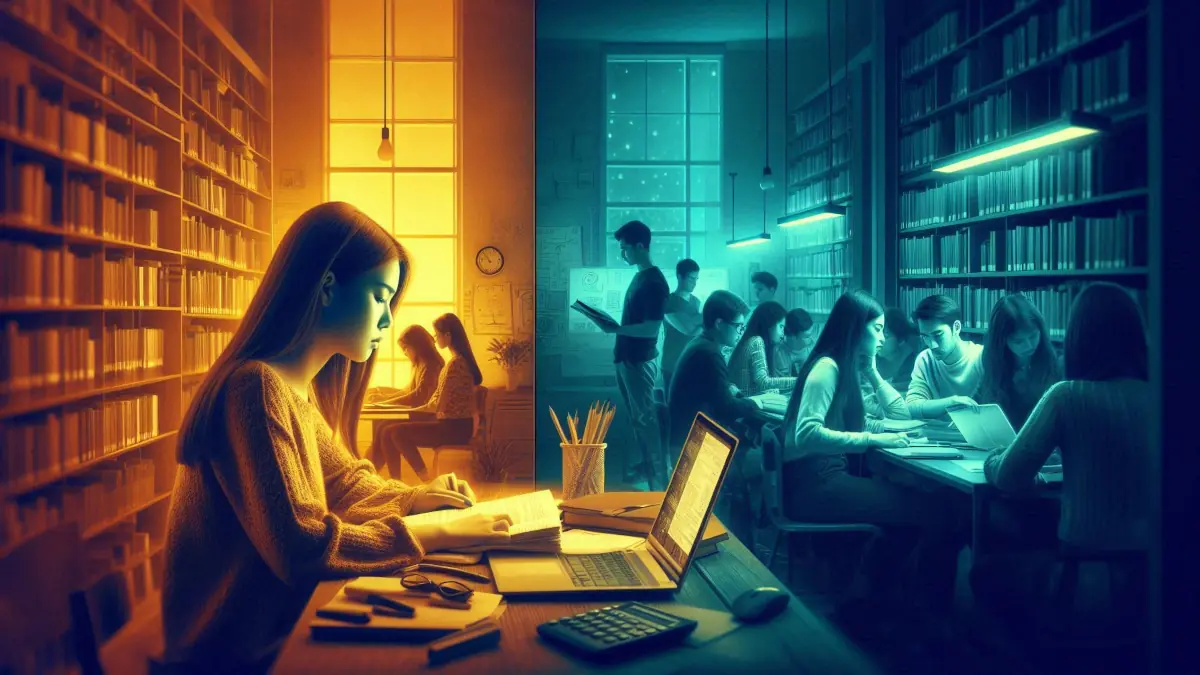 Estudiar en solitario vs. estudiar en grupo: ¿Cuál es la mejor estrategia para tu aprendizaje?