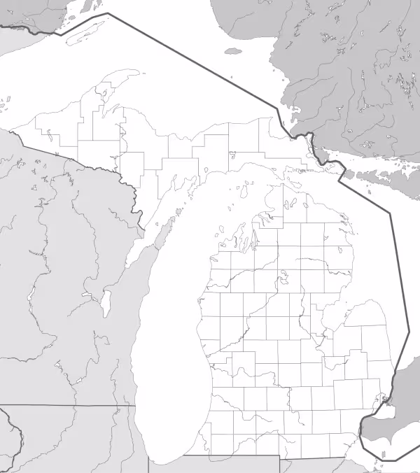 michigan state map