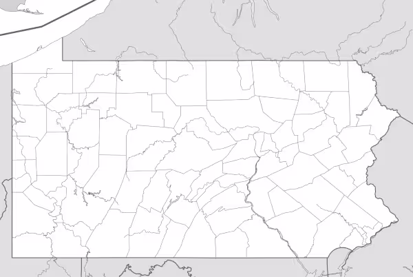 pennsylvania map