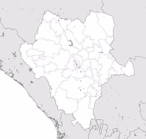 mapa de durango méxico