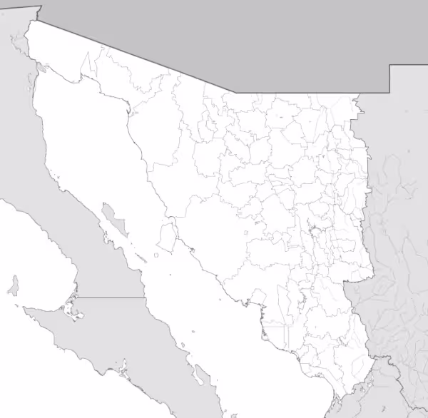 mapa de sonora