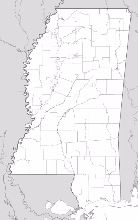 mississippi state map