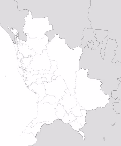 mapa estado nayarit