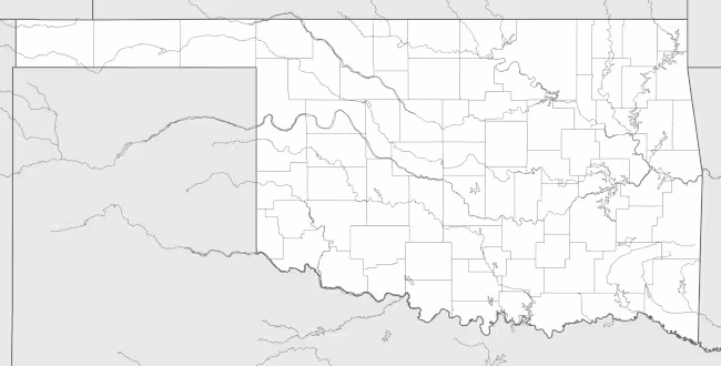 oklahoma state map
