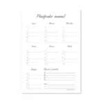 planificador semanal