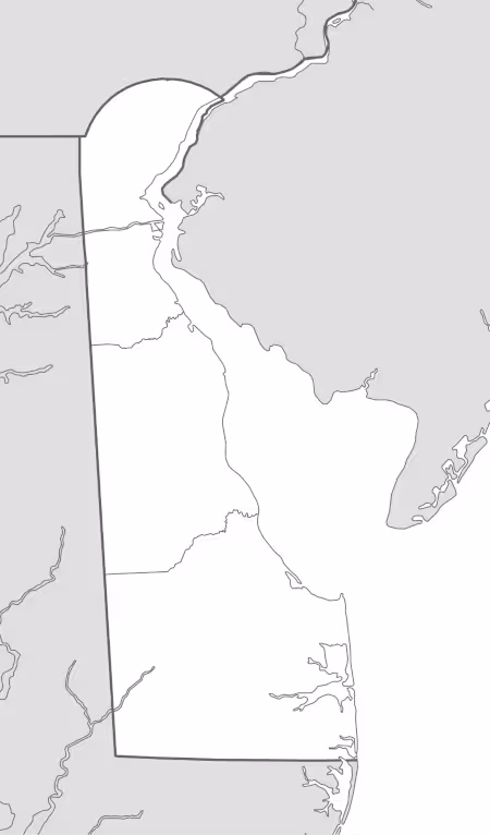 delaware state map