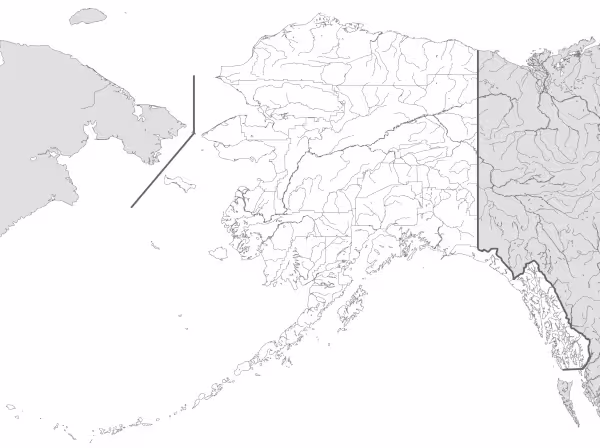 alaska state map