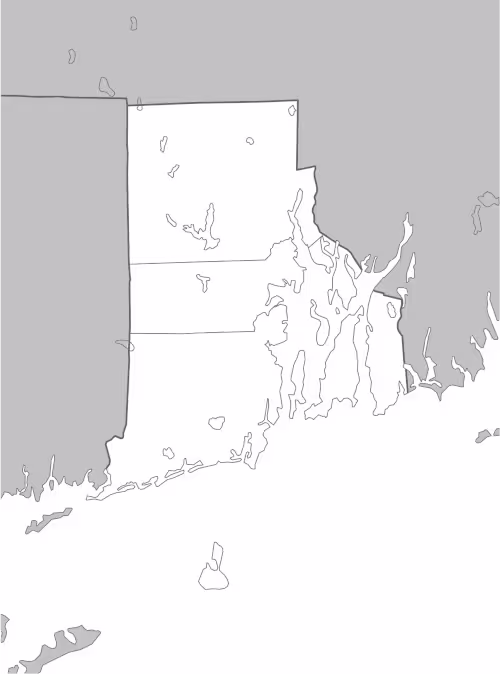 rhode island state map