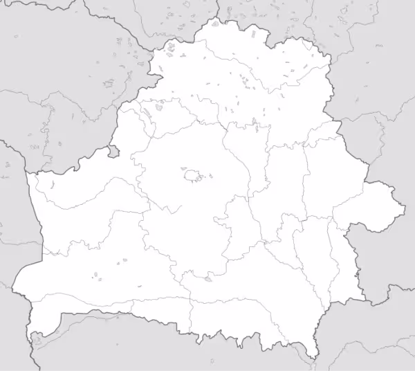 map of belarus