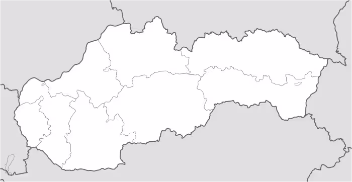 Map of Slovakia