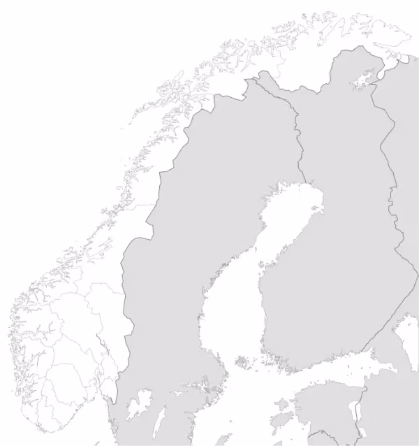 mapa de noruega