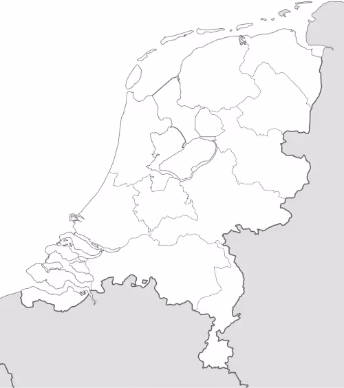 map of the netherlands