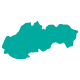 mapa eslovaquia icono
